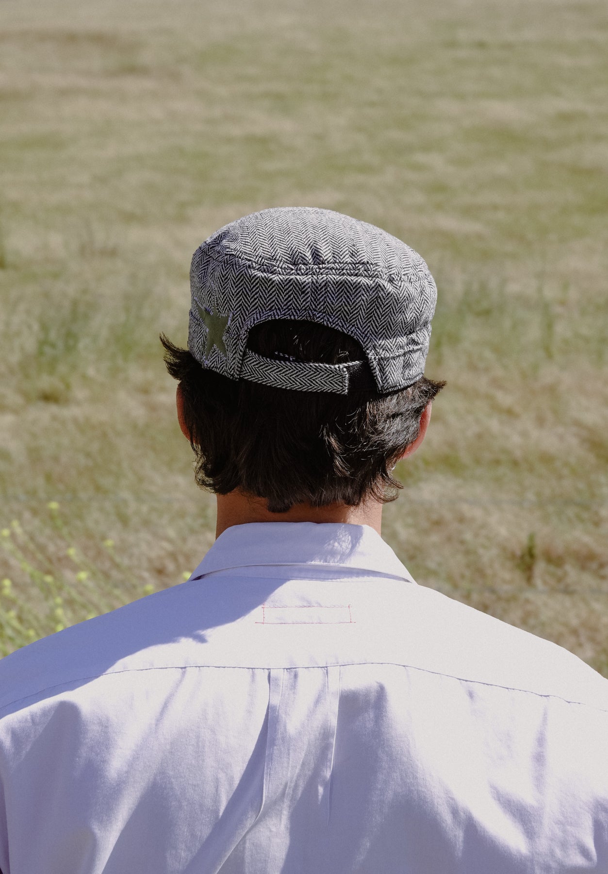 VINTAGE ARMY CAP (STONE)
