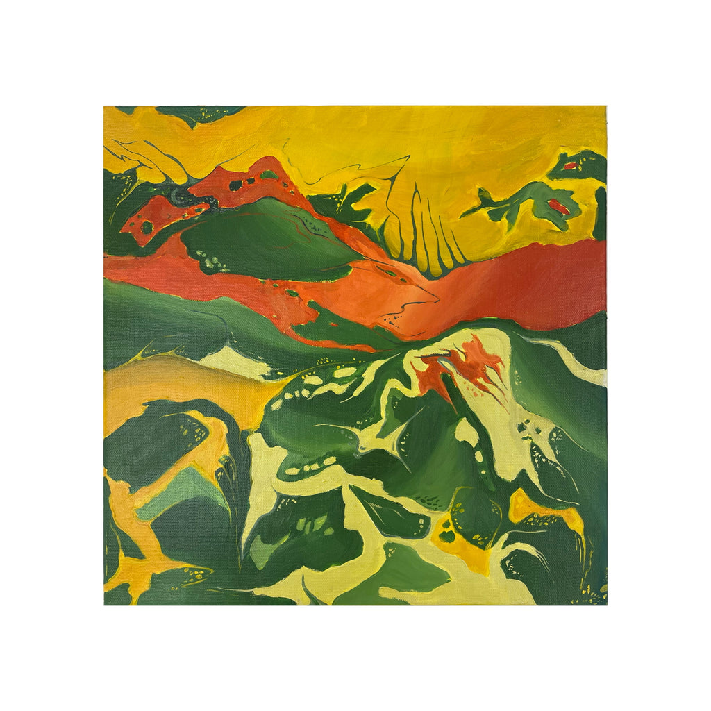 OBRA DE ARTE ORIGINAL DE 14 X 14" N.° 01